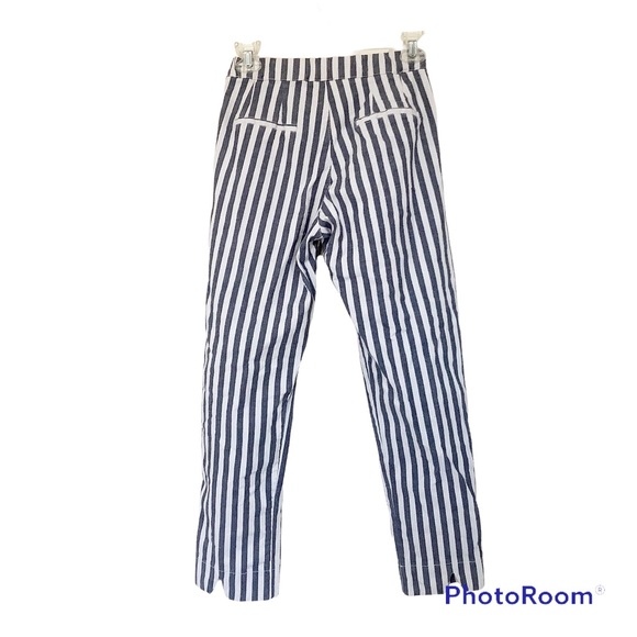 Brandy Melville Striped Cotton Stretch Crop Pants 24”x25” - Picture 10 of 11
